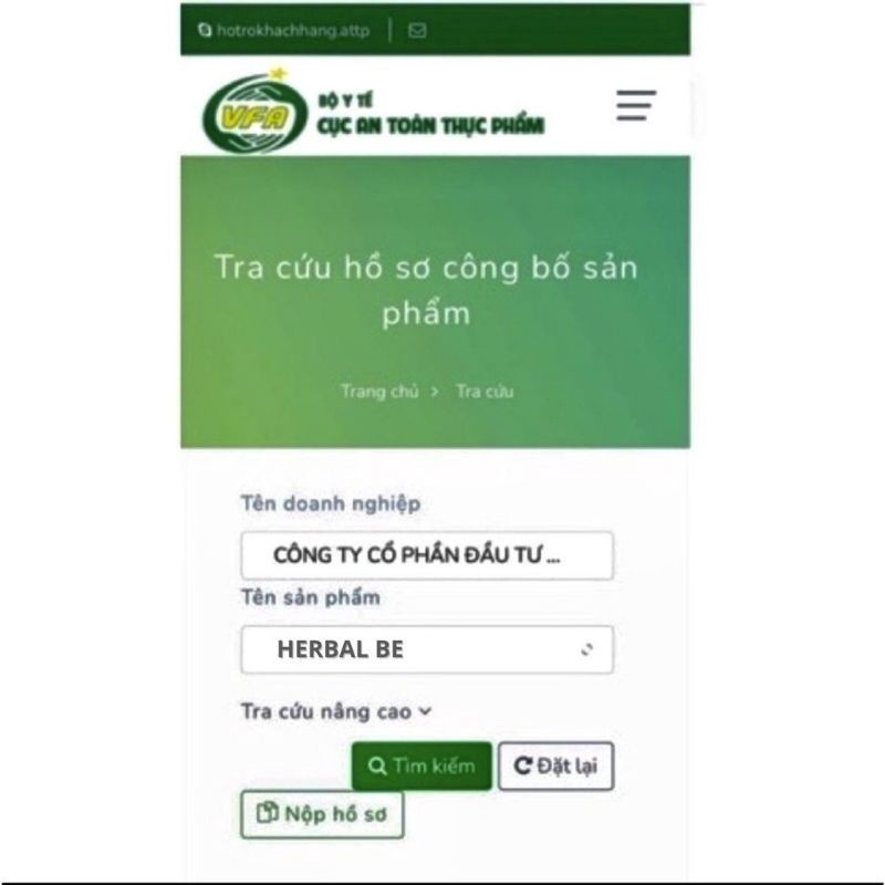 Tăng cân Herbal Be của BEALIVE Giúp Tăng 2-3 Kí Sau 15 Ngày