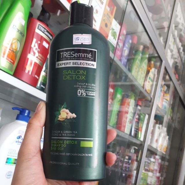 Dầu gội TREsemme Salon Detox Gừng & Trà Xanh 330ml!!