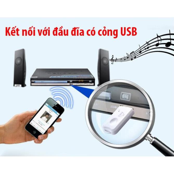 [FREE SHIP =&gt; 50K ] Thiết bị tạo bluetooth cho loa kéo ,đầu đĩa, dàn âm thanh xe hơi, loa di động