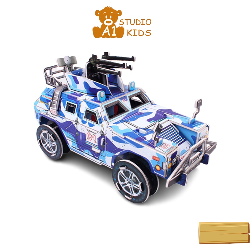 Đồ chơi cho bé - Tranh ghép hình 3D sáng tạo hình ảnh sống động giúp bé phát triển tư duy A1Studiokids