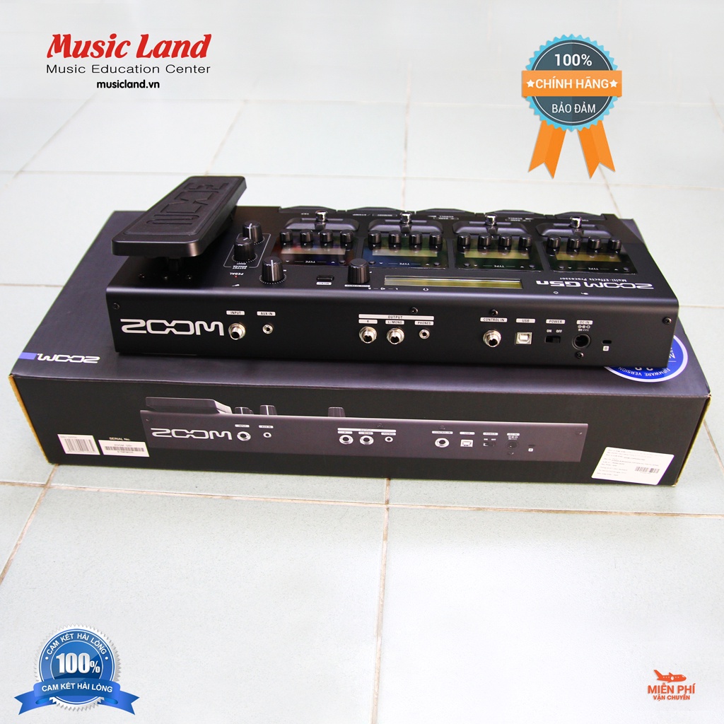 Phơ Đàn Guitar Điện Zoom G5n – Chính Hãng