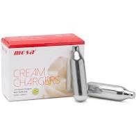 Gas làm kem  hiệu Mosa, Khí N20 – Cream Charger MOSA – Hộp 10 viên