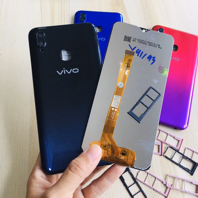 Combo Bộ Vỏ Sườn + Màn Hình Vivo Y91/Y93/Y95 Zin Hàng Cao Cấp (tặng khay Sim)