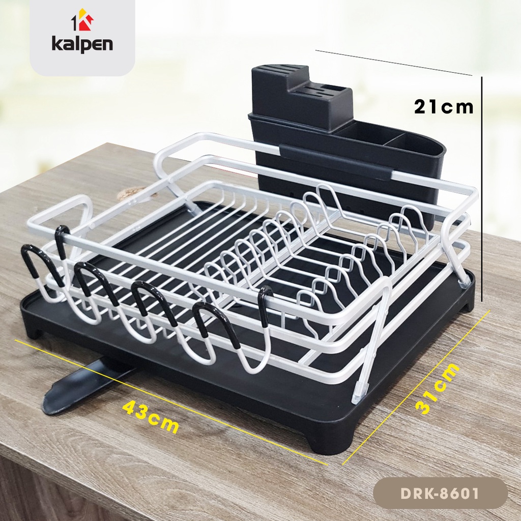 Kệ úp bát đĩa Khay Úp Chén bát Cao Cấp Kalpen đa năng  thông minh kalpen có khay hứng giá rổ úp bát đĩa
