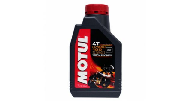 Nhớt Motul htech 10w40 Tổng hợp 100% cao cấp cho xe số, côn tay 1L,1L1,1L3, 1L4