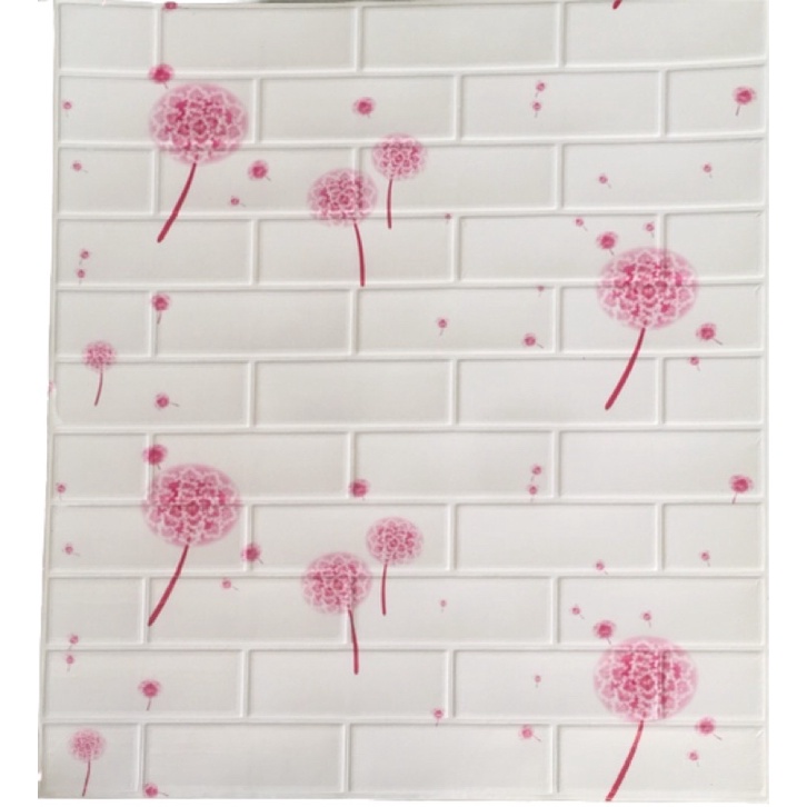 miếng xốp hoạt hình hello kitty- hoa bồ công anh cao cấp kích thước 70x77cm