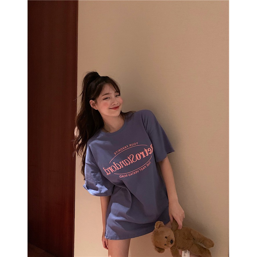 ÁO THUN NỮ 💎SALE💎 ÁO PHÔNG NỮ TAY LỠ  ĐỦ SIZE M, L FORM DÁNG RỘNG CHẤT LIỆU COTON CAO CẤP HÀNG QUẢNG CHÂU HOT 2021