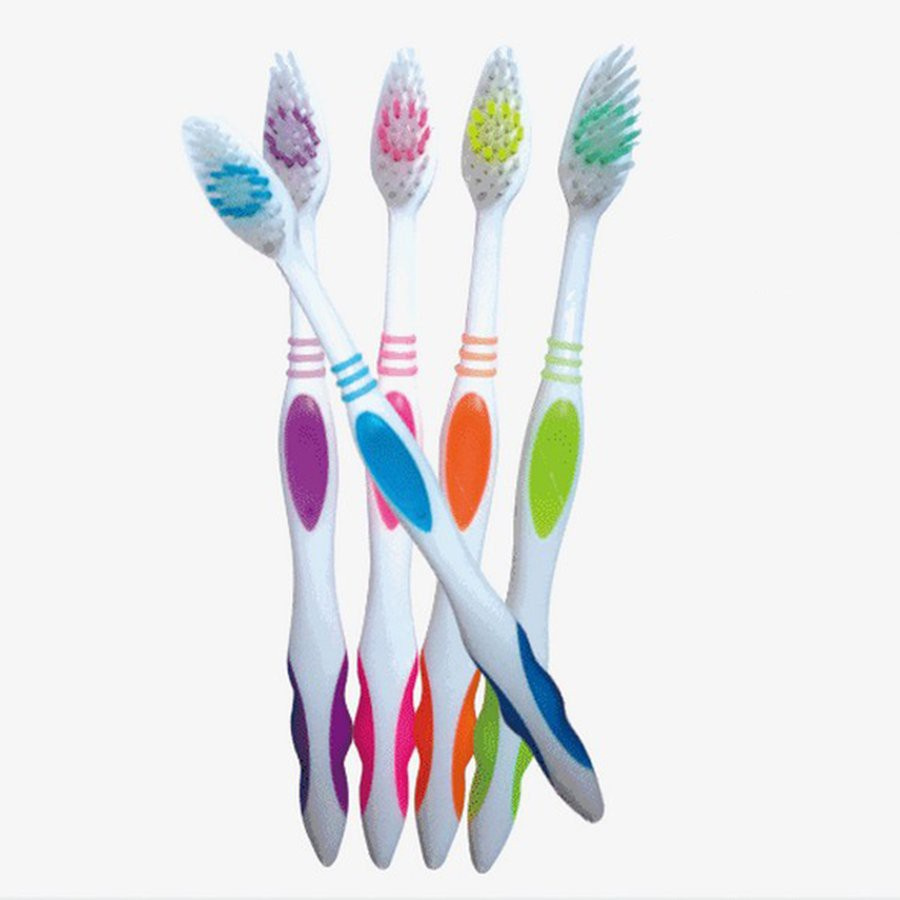 Bộ 10 bàn chải đánh răng than tre sợi lông mềm nano