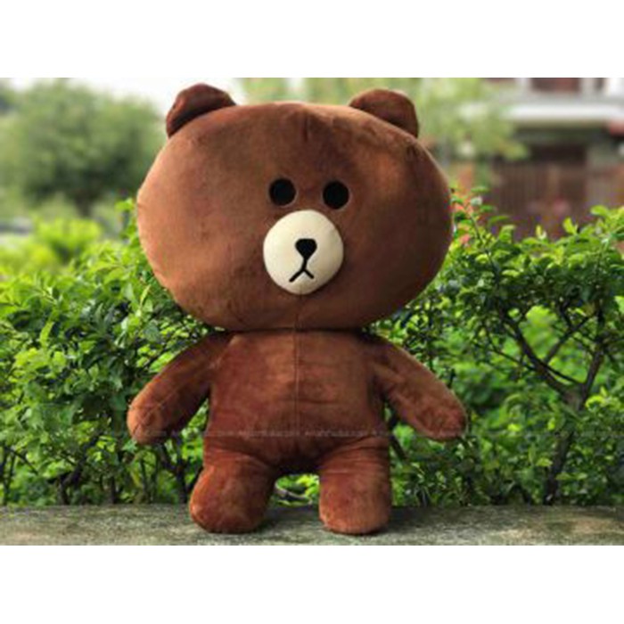 Thú bông GẤU BROWN 50cm ôm cực êm [Thú bông cao cấp ]