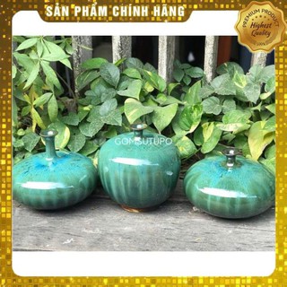 Kimhue866674 - lọ hoa men hoả biến - 3 dáng - hàng nghệ nhân - gốm sứ bát tràng - bình hoa tràng trí - decor