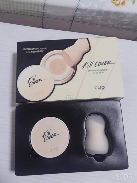 ( có bill ) set phấn nước kill cover stamping foundation spf50 | BigBuy360 - bigbuy360.vn