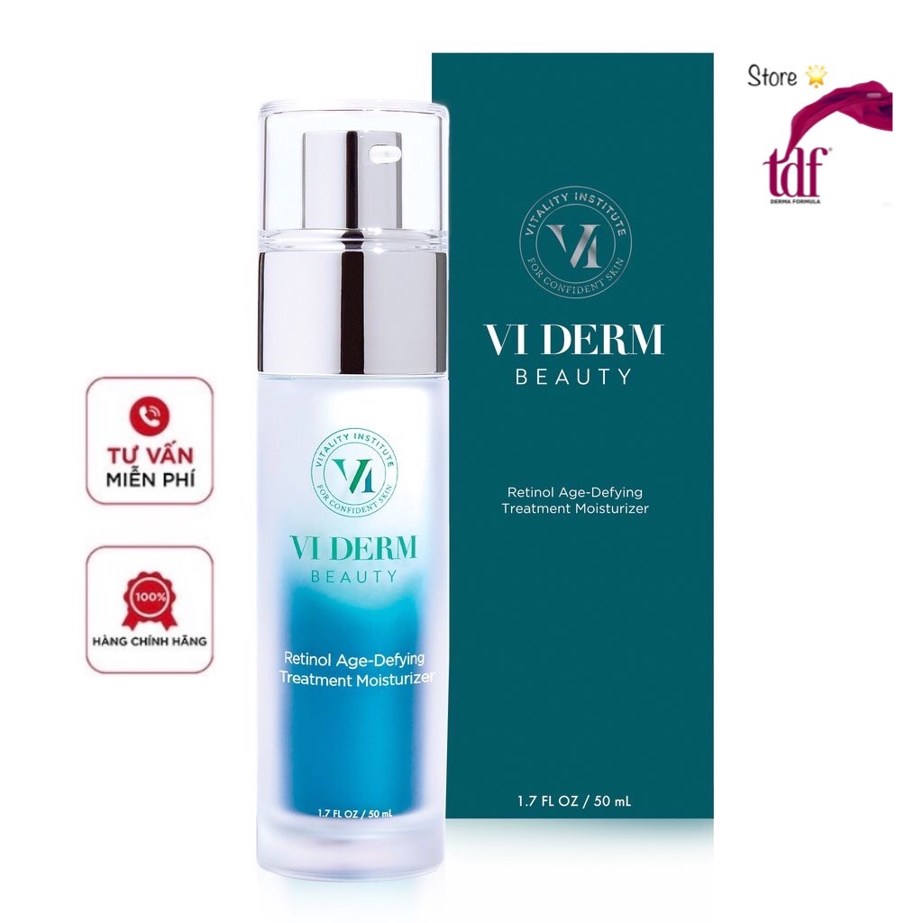 Kem VI DERM Retinol Age Dưỡng ẩm, Chống Lão Hóa Da Toàn Diện - VI Derm Retinol Age-Defying Treatment Moisturizer 50ml