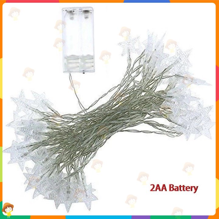 Dây Đèn LED Hình Ngôi Sao Trang Trí Tiệc