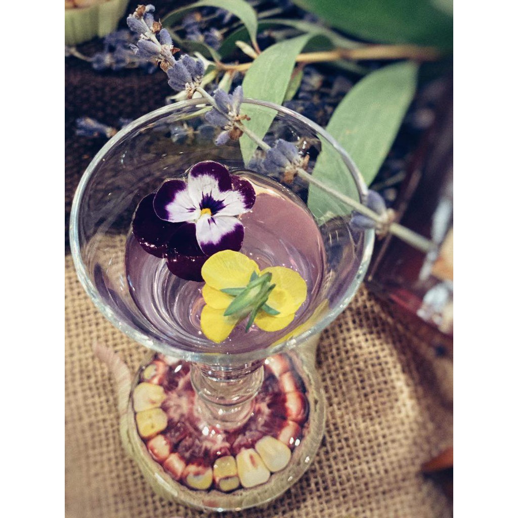 Cocktail hoa quả-Thức uống lên men - Thức uống từ hoa tím Murasaki- Sản phẩm khuya rằm- Cocktail đóng chai