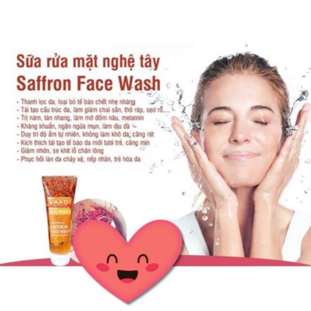 [HOT]❤ Sữa rửa mặt saffron