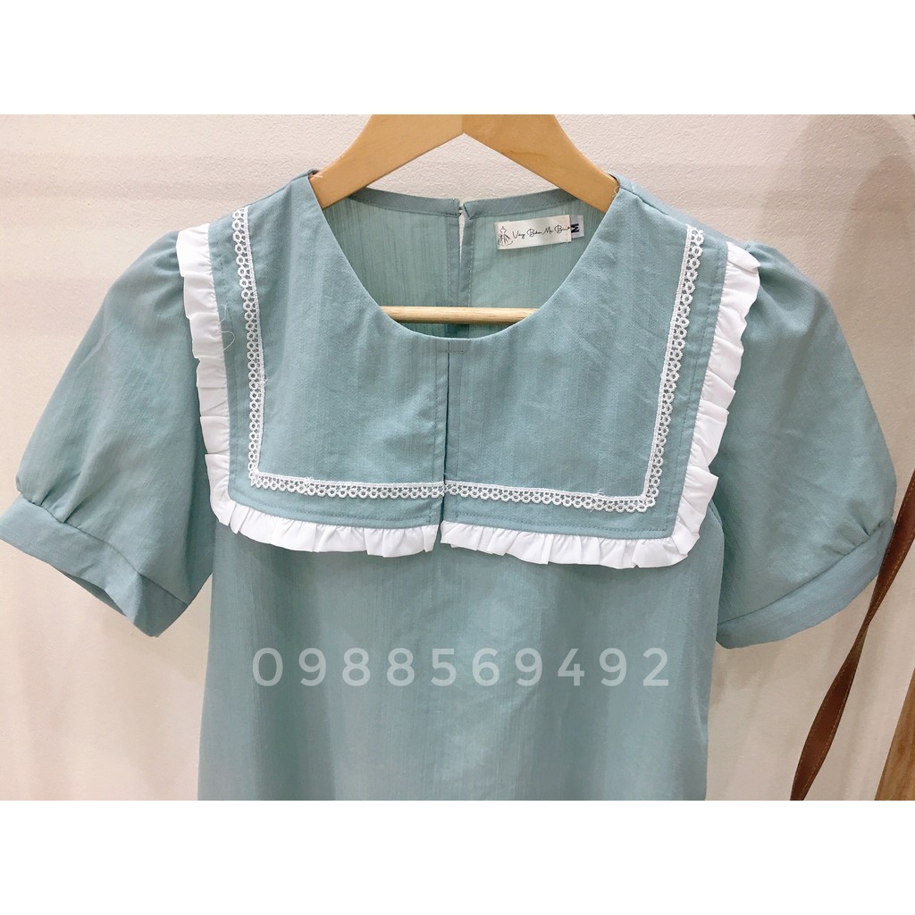 Váy bầu bigsize - Đầm bầu thiết kế GuMe Vuông To 3 Màu Đỏ,Xanh,Be dáng đuôi cá chất vải chéo hàn size 40-100kg  MB130