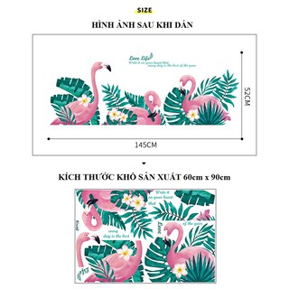 Decal dán tường 3 chú hạc