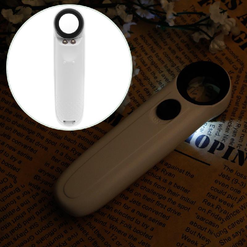 Kính lúp 40x có đèn led dùng để sửa chữa đồng hồ tiện lợi