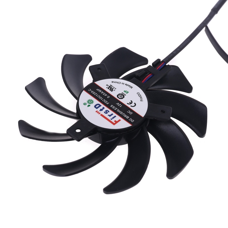 Quạt Tản Nhiệt Làm Mát IOR 2 Cái 85mm 480 470 Graphics 4Pin 0 35A VGA Cho XFX R9 390 390X 8G