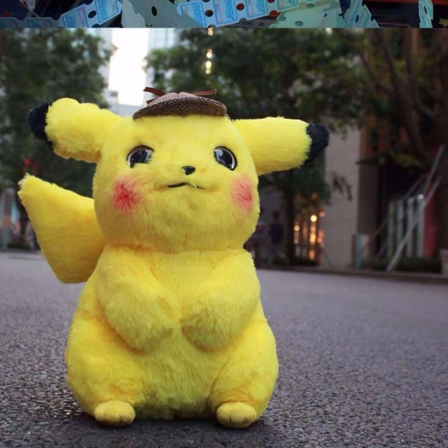 Thú Nhồi Bông Hình Pikachu Dễ Thương