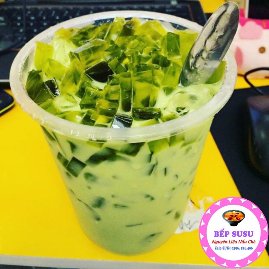 Trà thái xanh Green Tea nguyên liệu nấu trà sữa thái xanh gói chiếc lẻ 100gram, 200gram