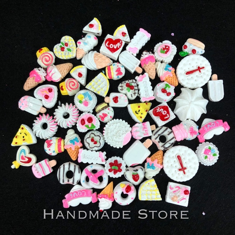 Combo 10 charm theo tone màu