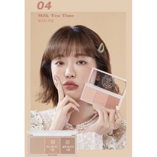 Má Hồng I'm Meme l'm Afternoon Tea Blusher Palette