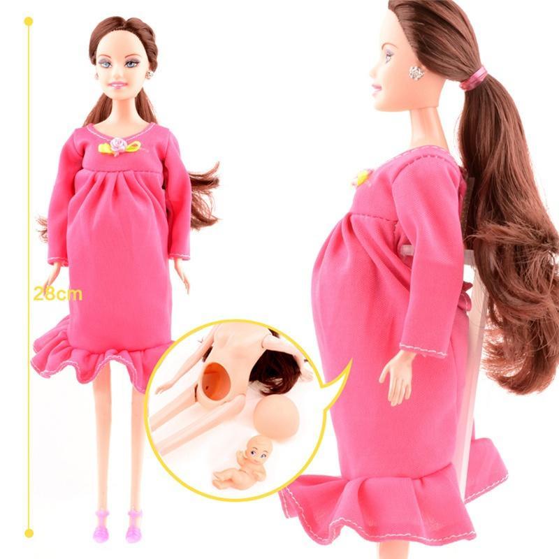 Set Đồ Chơi Búp Bê Mang Thai Dễ Thương
