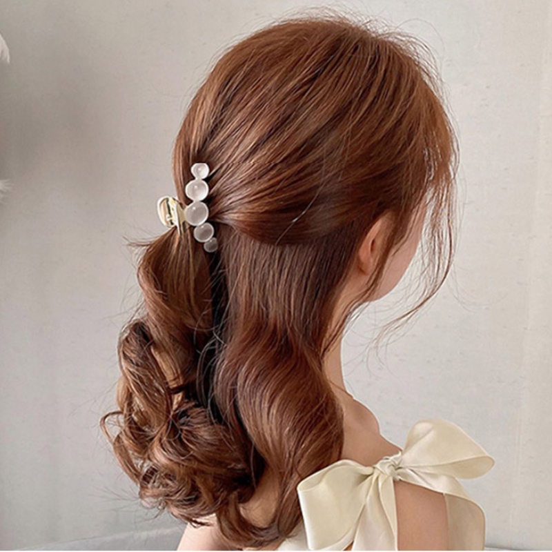 Kẹp Tóc Đính Ngọc Trai Thời Trang Dành Cho Nữ