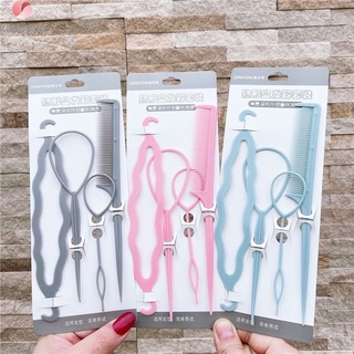 4 Dụng cụ tạo kiểu tóc lược làm kiểu tóc