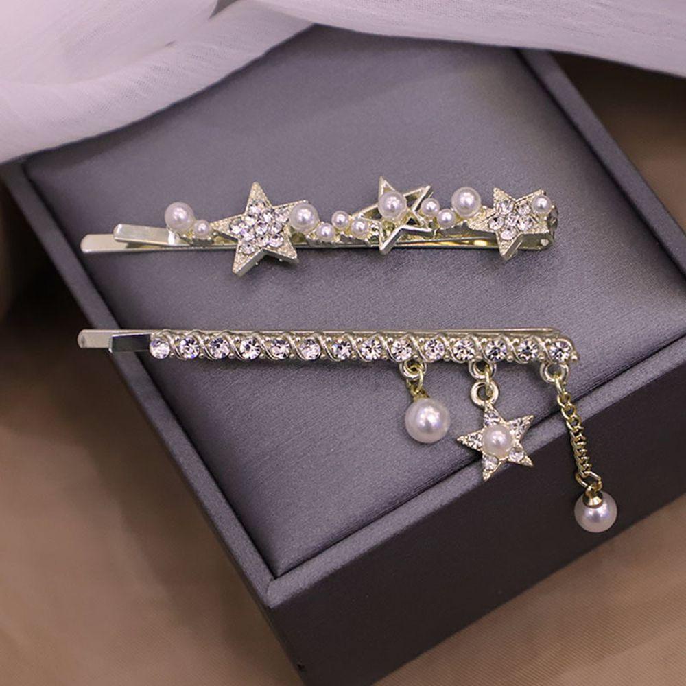 IVORY Kẹp Tóc Ngôi Sao Phong Cách Hàn Quốc Cho Nữ