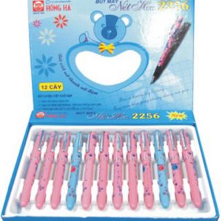 Bút máy nét hoa Hồng Hà 2256