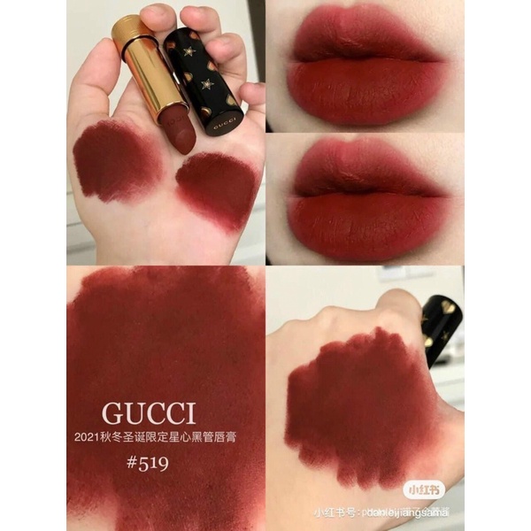 Son Gucci Mat 519 Pauline Red Limited