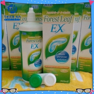 Nước ngâm lens SEED Forest leaf EX - 360ml (Dung dịch rửa kính áp tròng )