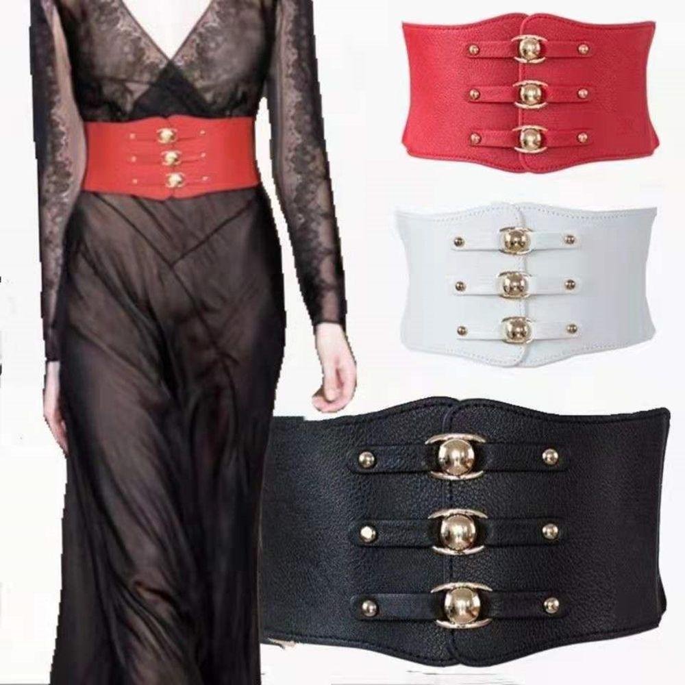 Thắt Lưng Corset Đính Đinh Tán Phong Cách Punk Cá Tính Cho Nữ