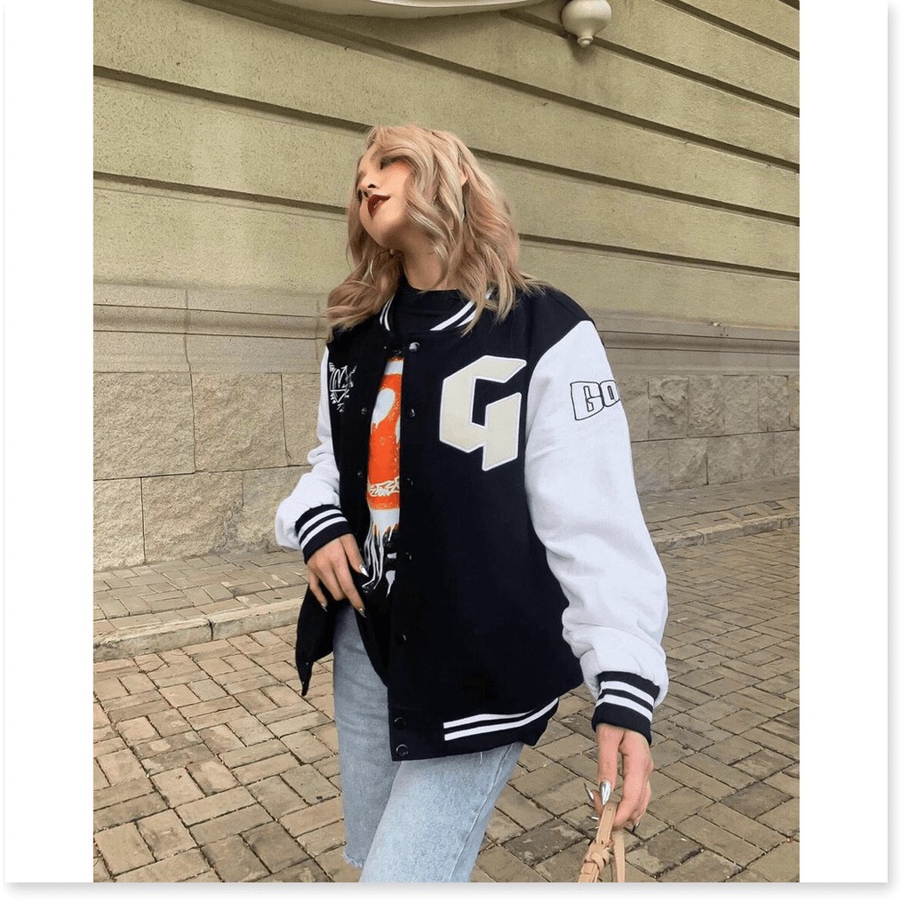 Áo khoác dù bomber nữ cực đẹp , cool , ngầu , phong cách LANA FASHION