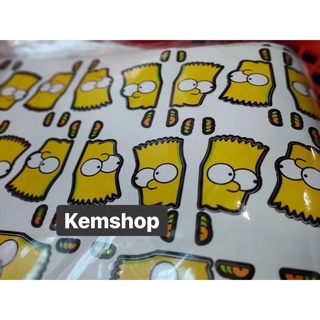 Tem Cậu Bé Vàng Simpson 5cm Chống Nước