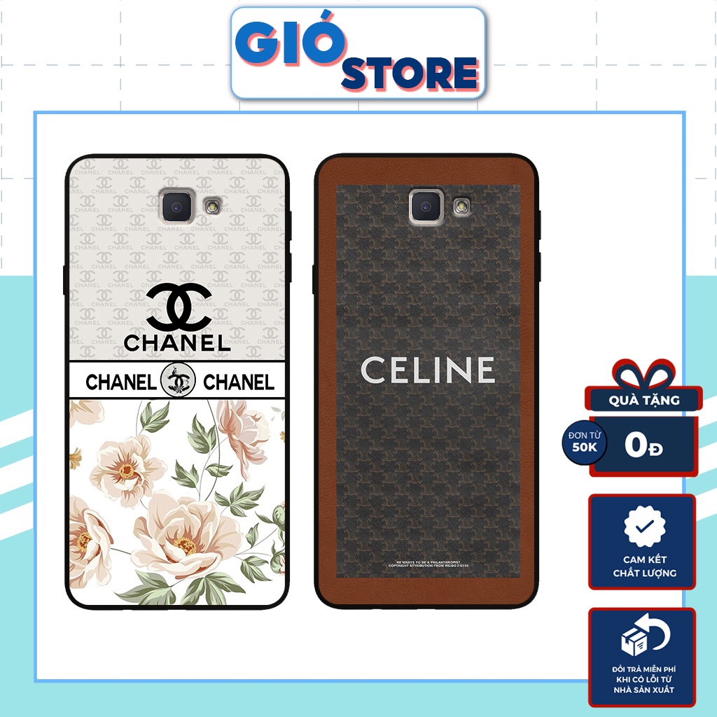 Ốp lưng SAMSUNG J5 PRIME/J7 PRIME/J4 PLUS/J4 CORE/J4+ in hình hoa,gucii,chanel sang chảnh – lưng nhựa nhám viền dẻo