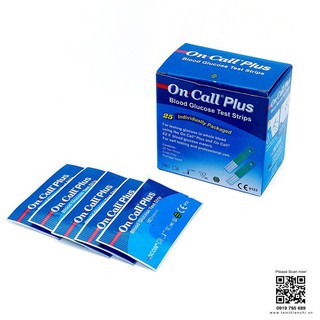 Que thử tiểu đường On Call Pluss