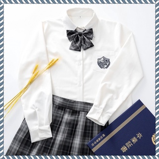 [Sẵn & Order] [Chính hãng] [Cáo và Thỏ] Áo blouse BL tay dài/ngắn đồng phục Seifuku/JK - Little Bear