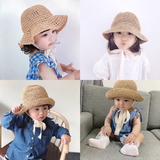 Nón Cói Thắt Nơ Ren Cho Bé