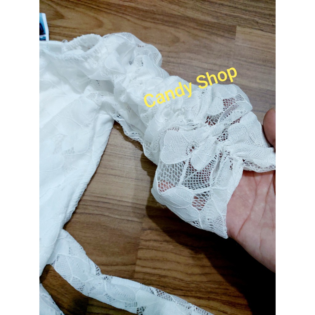 Đầm xoè ren công chúa dự tiệc kèm dây thắt eo + Ảnh thật | BigBuy360 - bigbuy360.vn