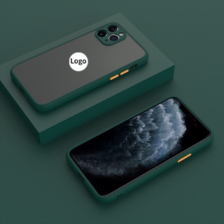 Ốp điện thoại silicon nhám thích hợp cho iPhone 11 Pro Max 12 Mini 11Pro X XS XR 7 8 Plus SE 2020 2022 SE3 6S 6