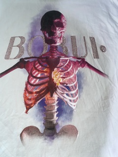 [Áo thun] Tee bobui cườm trắng