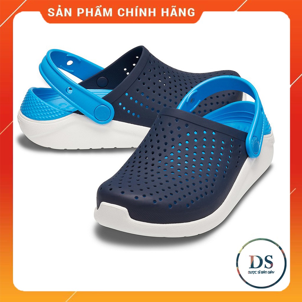 Dép Bít Dầu Trẻ Em Siêu Êm Chân, Chống Trơn Trượt Bảo Vệ Ngón Chân Cho Bé - Màu Xanh Navy