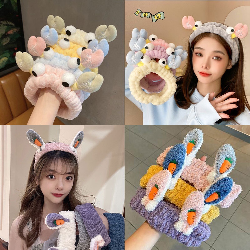 Băng đô cài tóc rửa mặt đa năng tiện dụng cho nữ