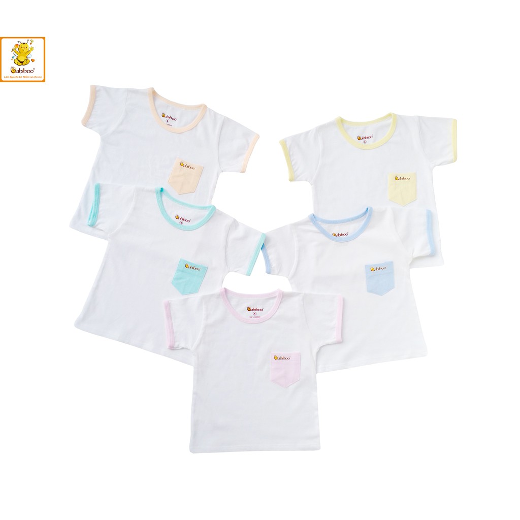 Áo cổ tròn tay ngắn phối túi BABIBO- BB86
