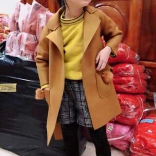 Áo khoác dạ em bé