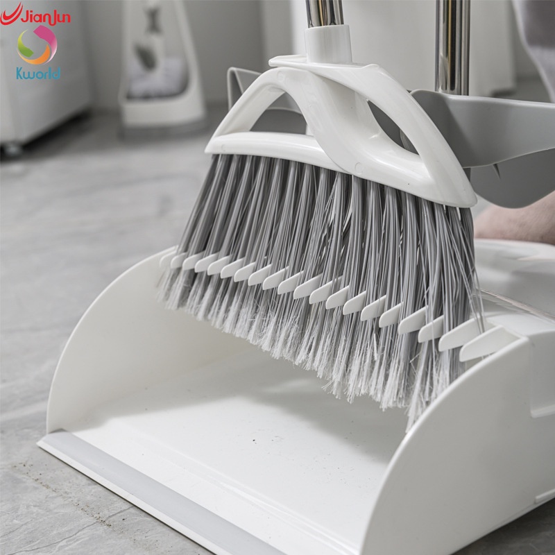 Bộ Chổi Và Đồ Hốt Rác Bằng Lông Mềm Gấp Gọn Tiện Dụng
