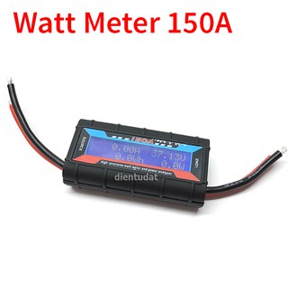 Đồng Hồ Đo Công Suất Tải DC Watt Meter 150A Có Đèn Nền